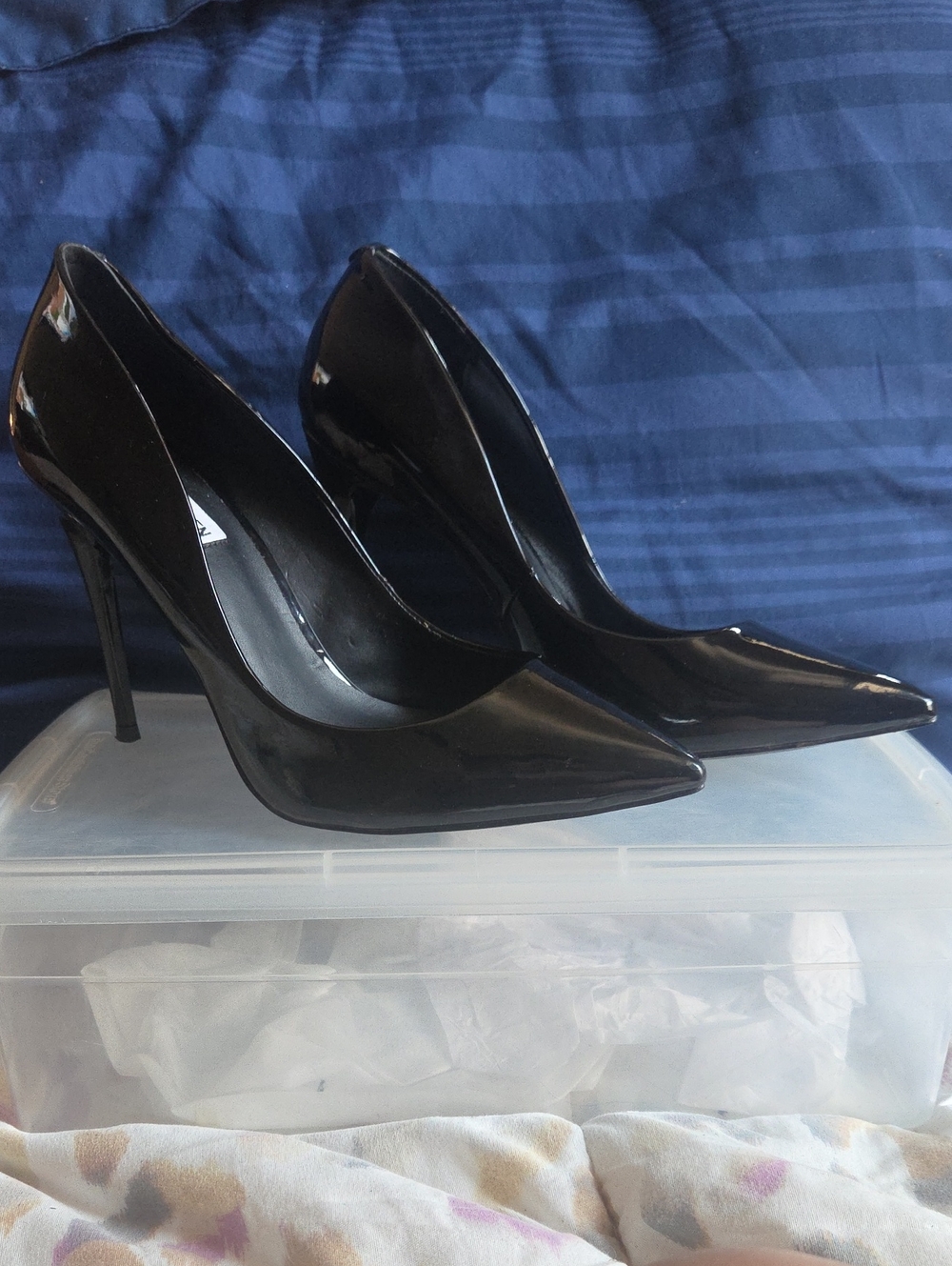 Steve Madden Daisie Patent Leather Pumps - Size 8